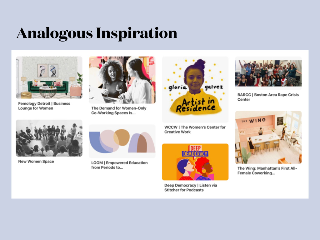 Analogous Inspiration – Similar Sites That Inspired the Redesign